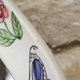 Ceramic mirror by Jean de Lespinasse