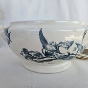 Soupière ancienne gien modèle iris