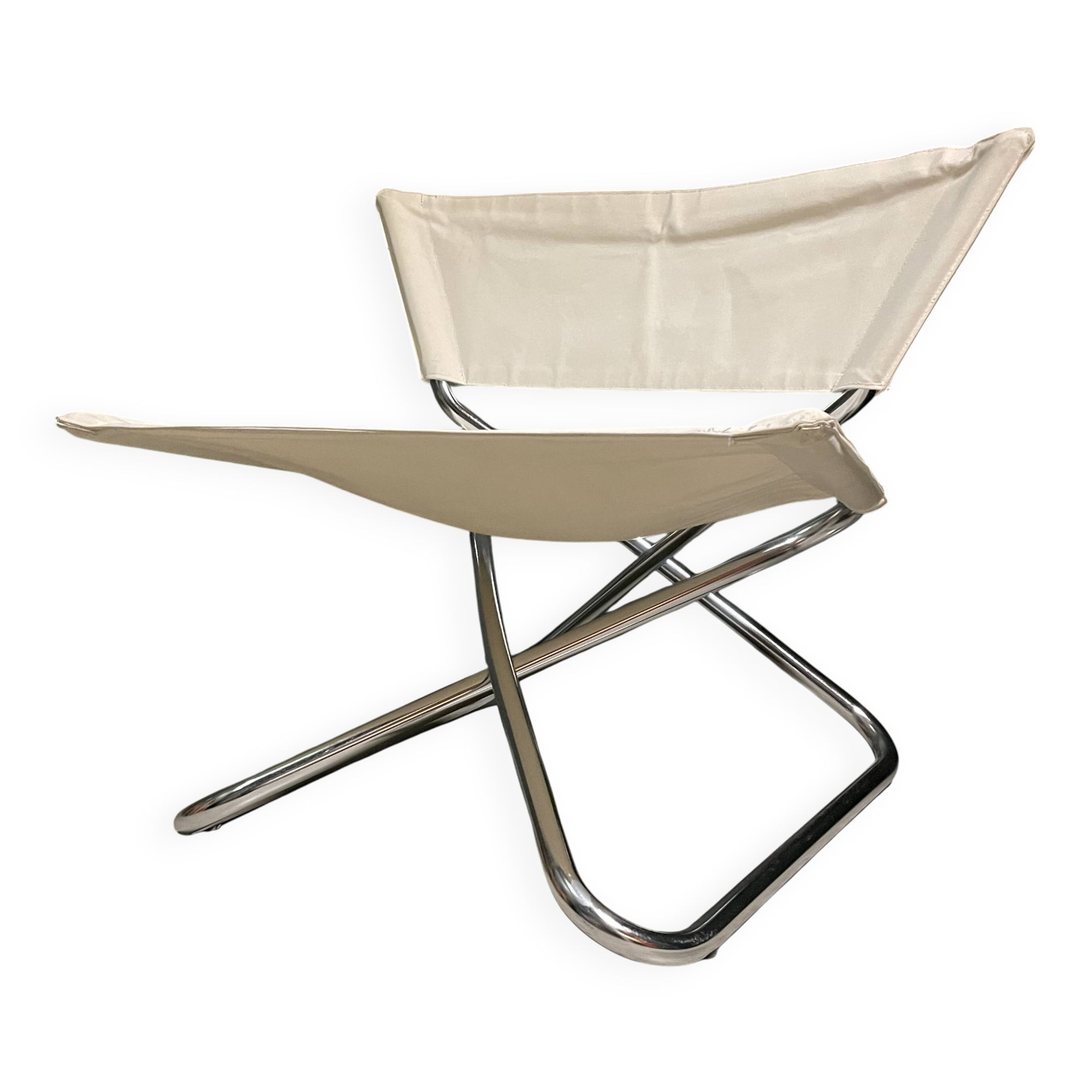 Erik Magnussen Z Down Folding Chairs by Torben Orskov 1960's