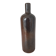 Bouteille en grès marron foncé vintage
