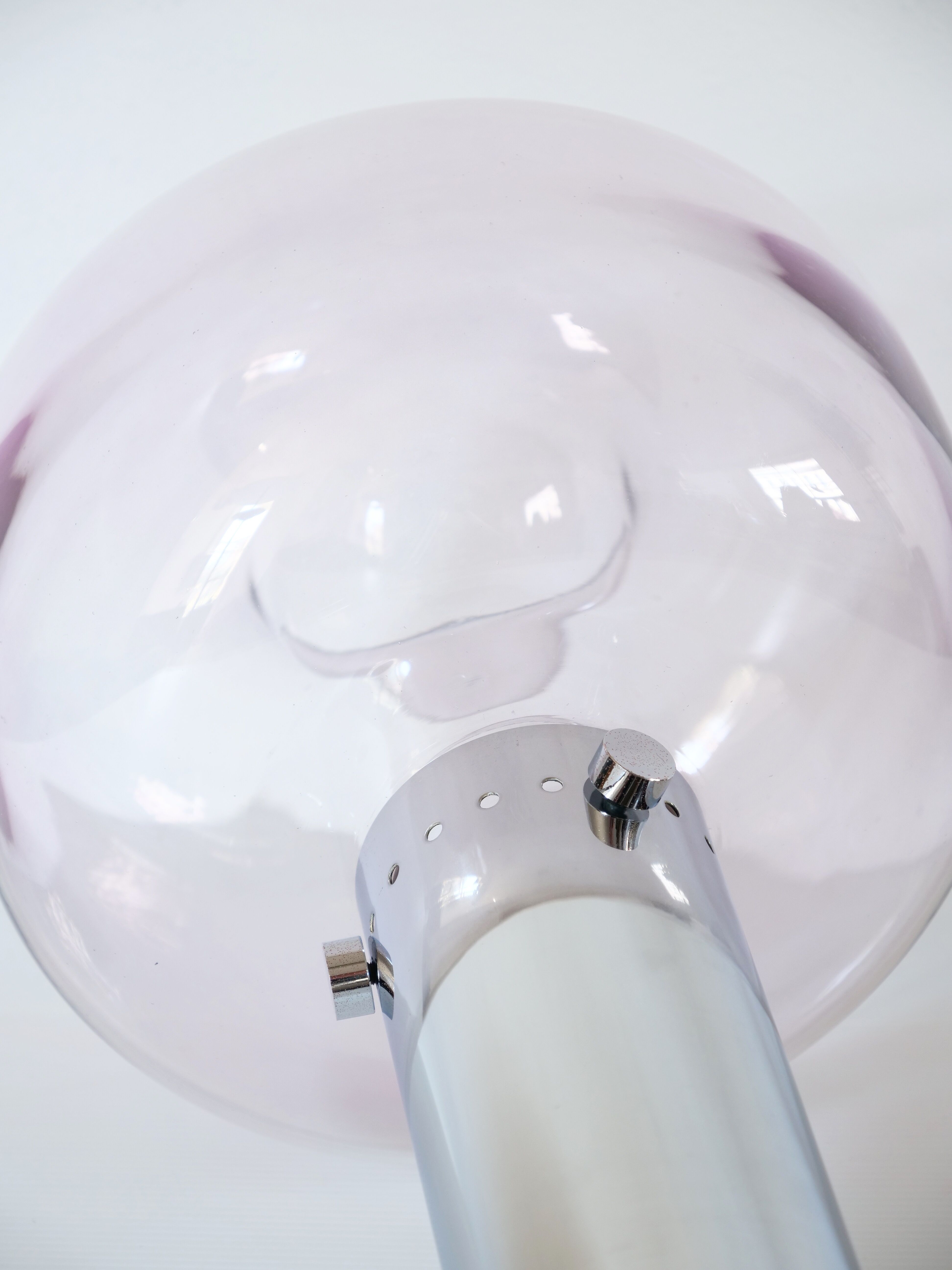 Organically shaped suspension glashütte limburg 1970