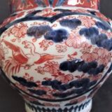 Pair of Imari Japan vases late 19th early 20th