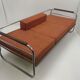 Canapé chrome Bauhaus Robert Slezák années 1940