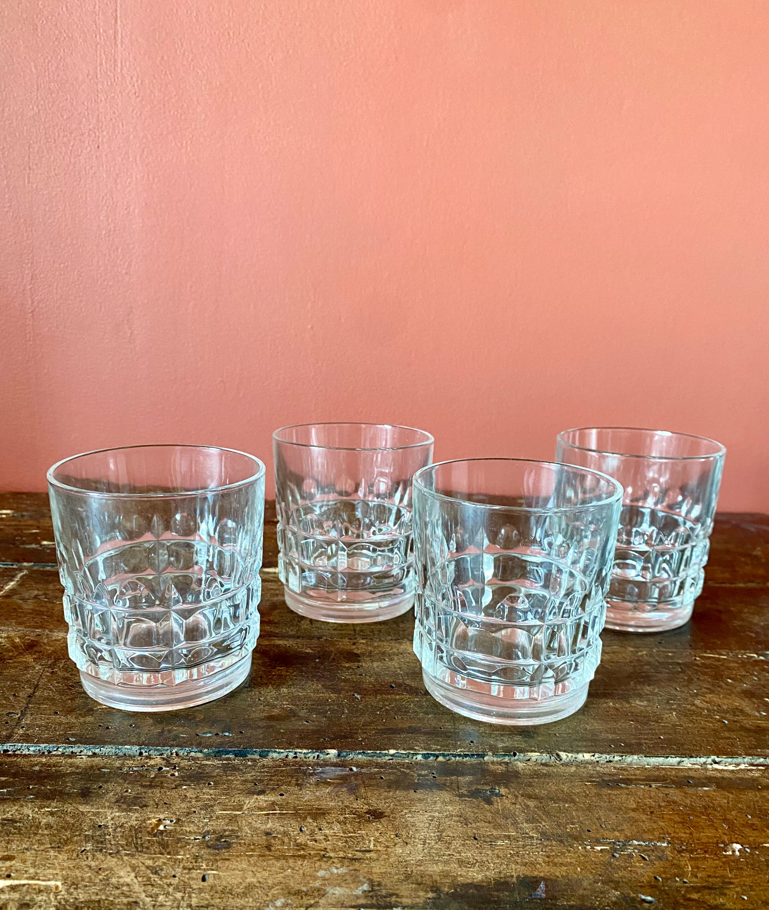 Vintage whisky glass