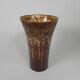 Vintage German vase with lava effect, 37 cm high, 1960s.
