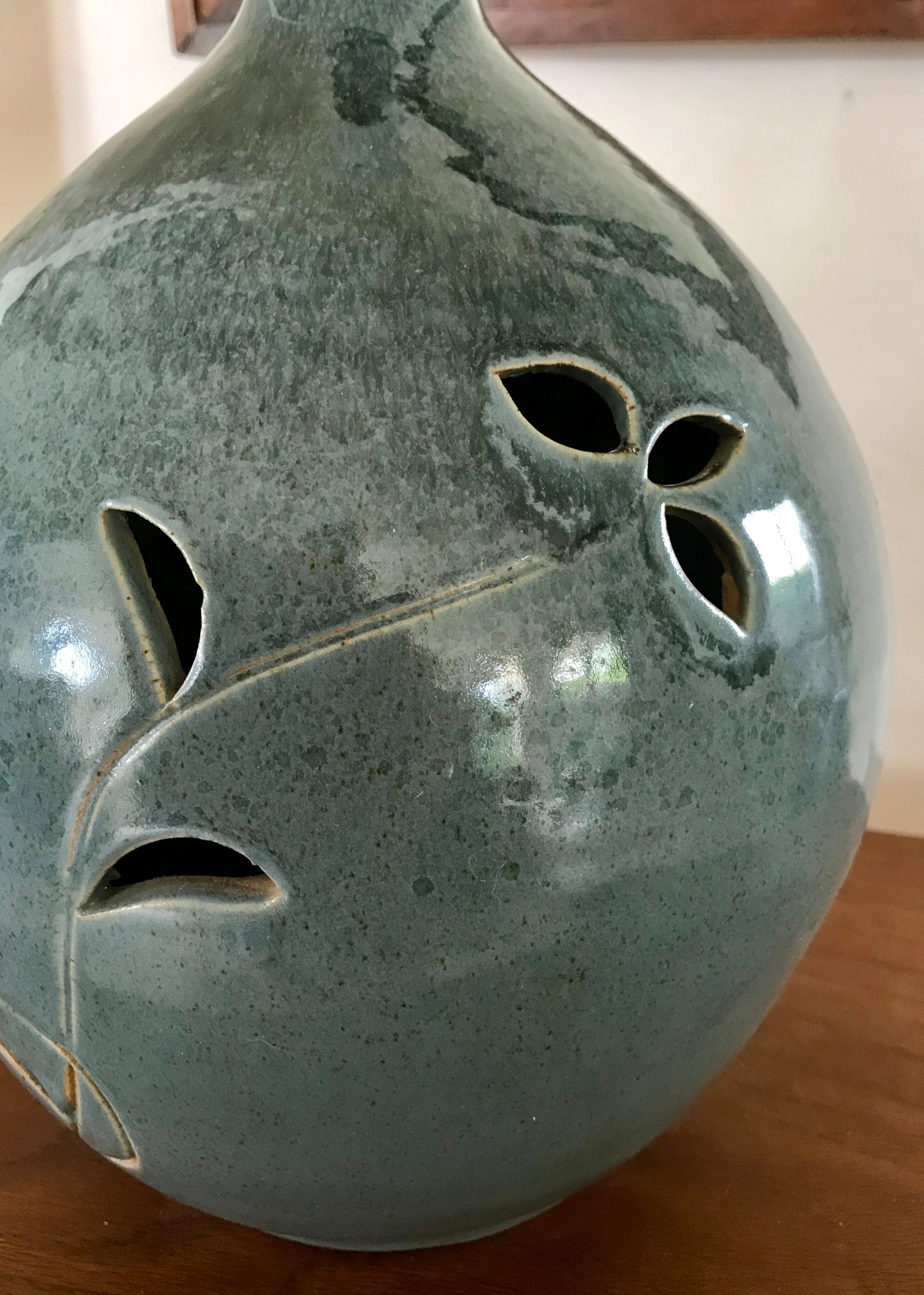 Vintage ceramic lamp