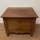 Low walnut cabinet