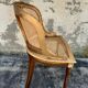 Gilted Louis XVI style office chair