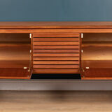 Retro Long Teak 1960s White & Newton Sideboard