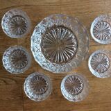 Fruit salad service glass of the 60s - vintage