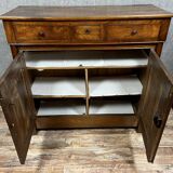 Important Lyonnais sideboard from the Empire period in walnut circa 1810