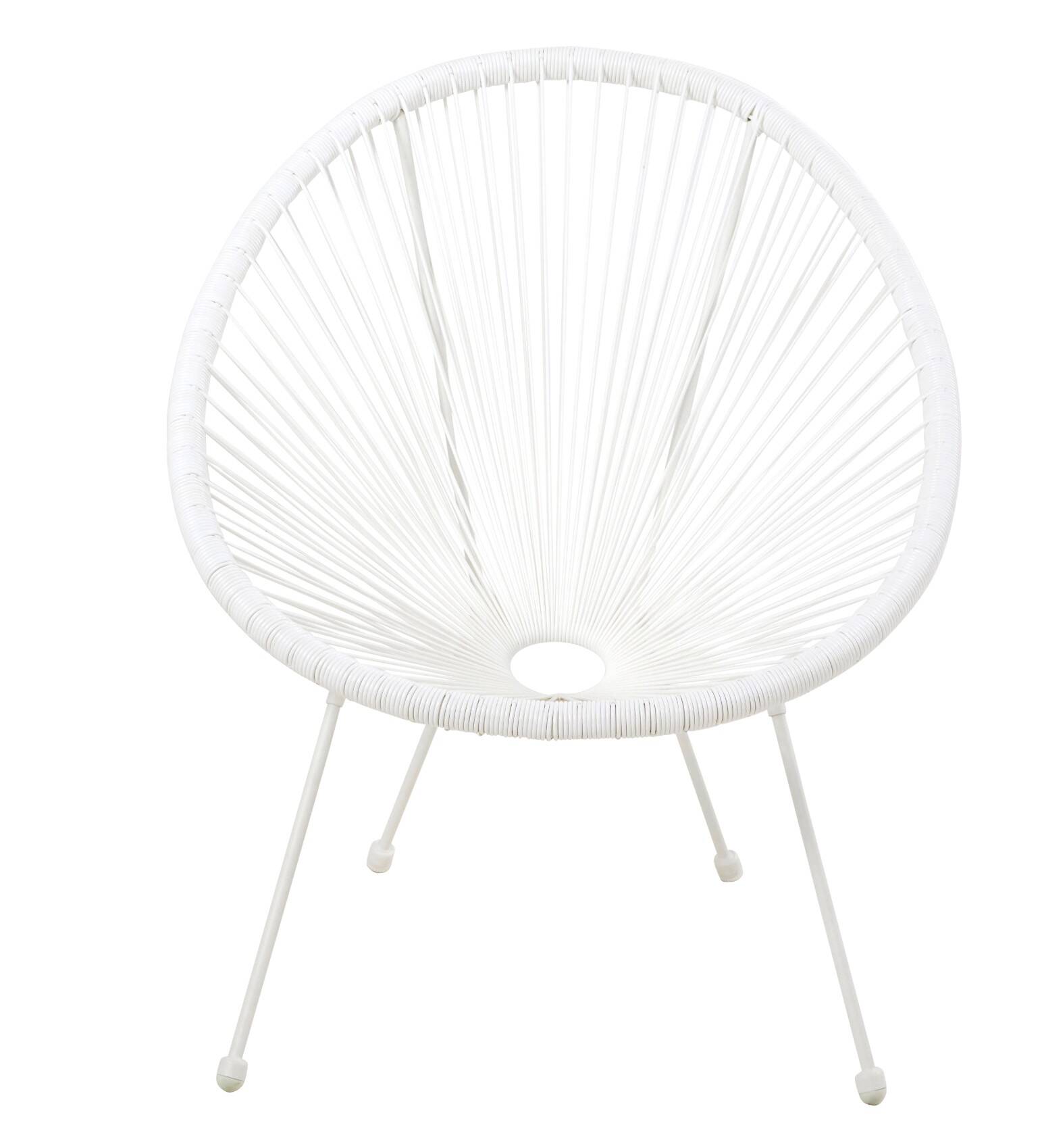 Set of 2 Armchairs + Glass Top Table