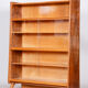Walnut mid century bookcase 1950s czechia