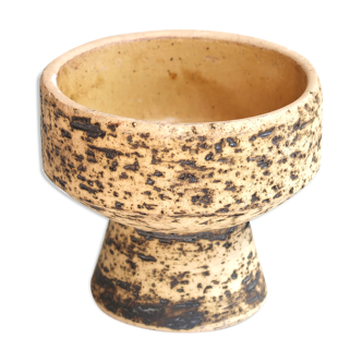 Ceramic pedestal pot, 50s