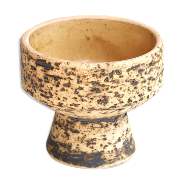 Ceramic pedestal pot, 50s