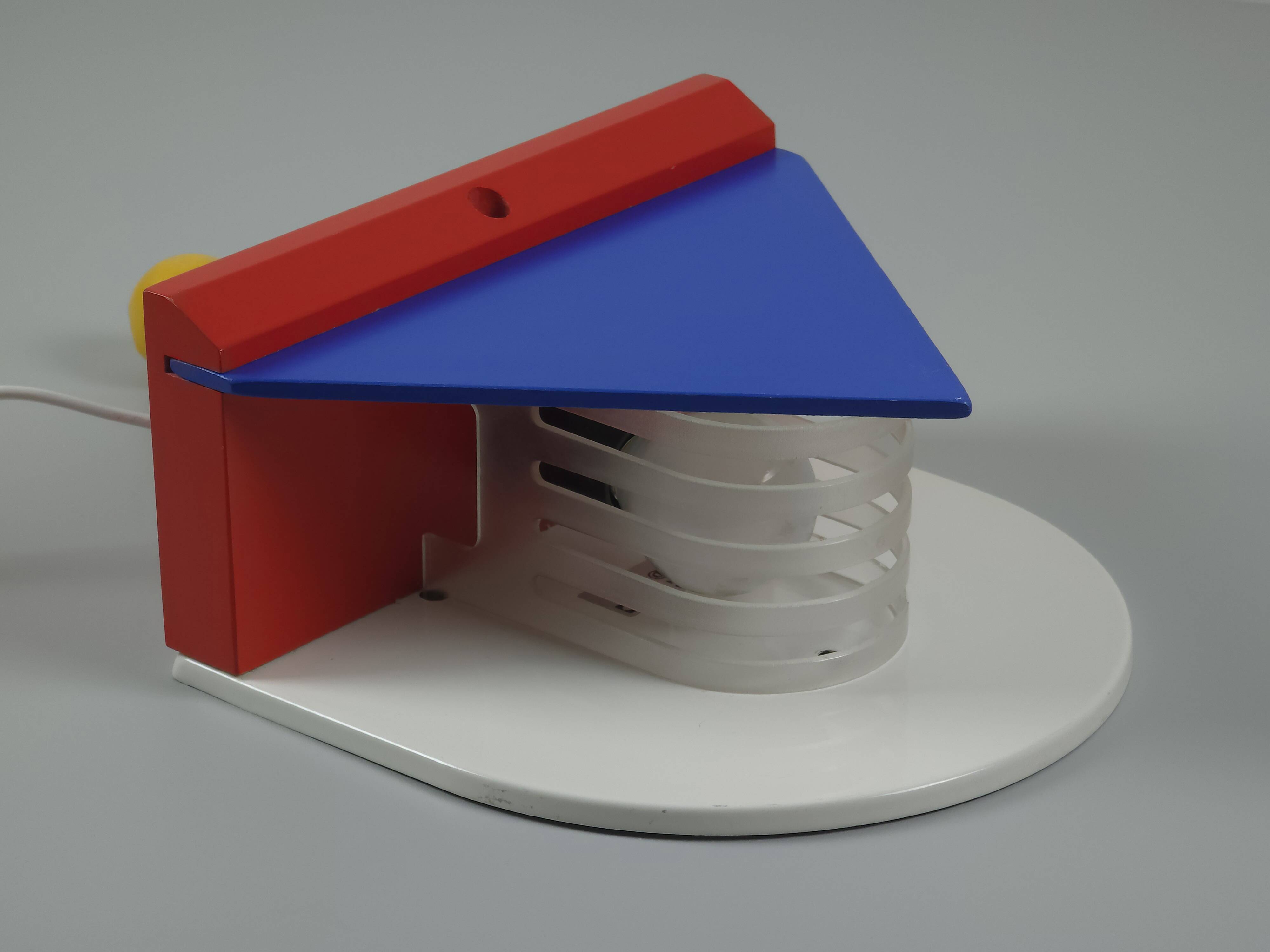 Vintage '87 IKEA V716 Stoja Wall Lamp, Memphis Design Wall Light.