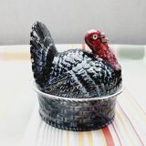 Ceramic turkey terrine