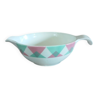 Antique sauce boat from Digoin and Sarreguemines