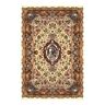 Tapis d'orient Iran Kashmar, persan, laine et soie, 190x 290  cm