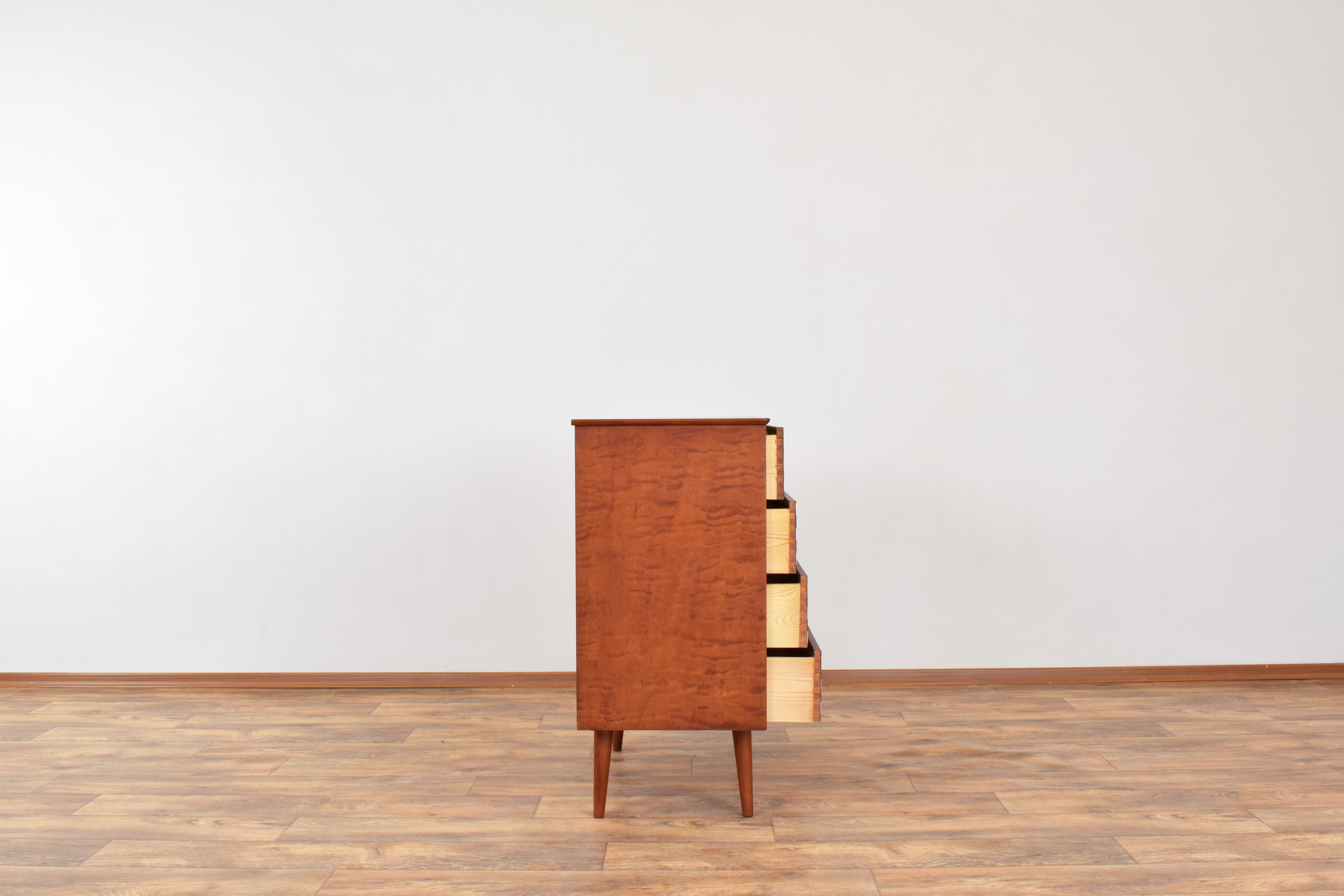 Mid-Century Danish Op-Art Chest of Drawers, 1960s.
