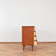 Commode danois Op-Art du milieu du siècle, années 1960.