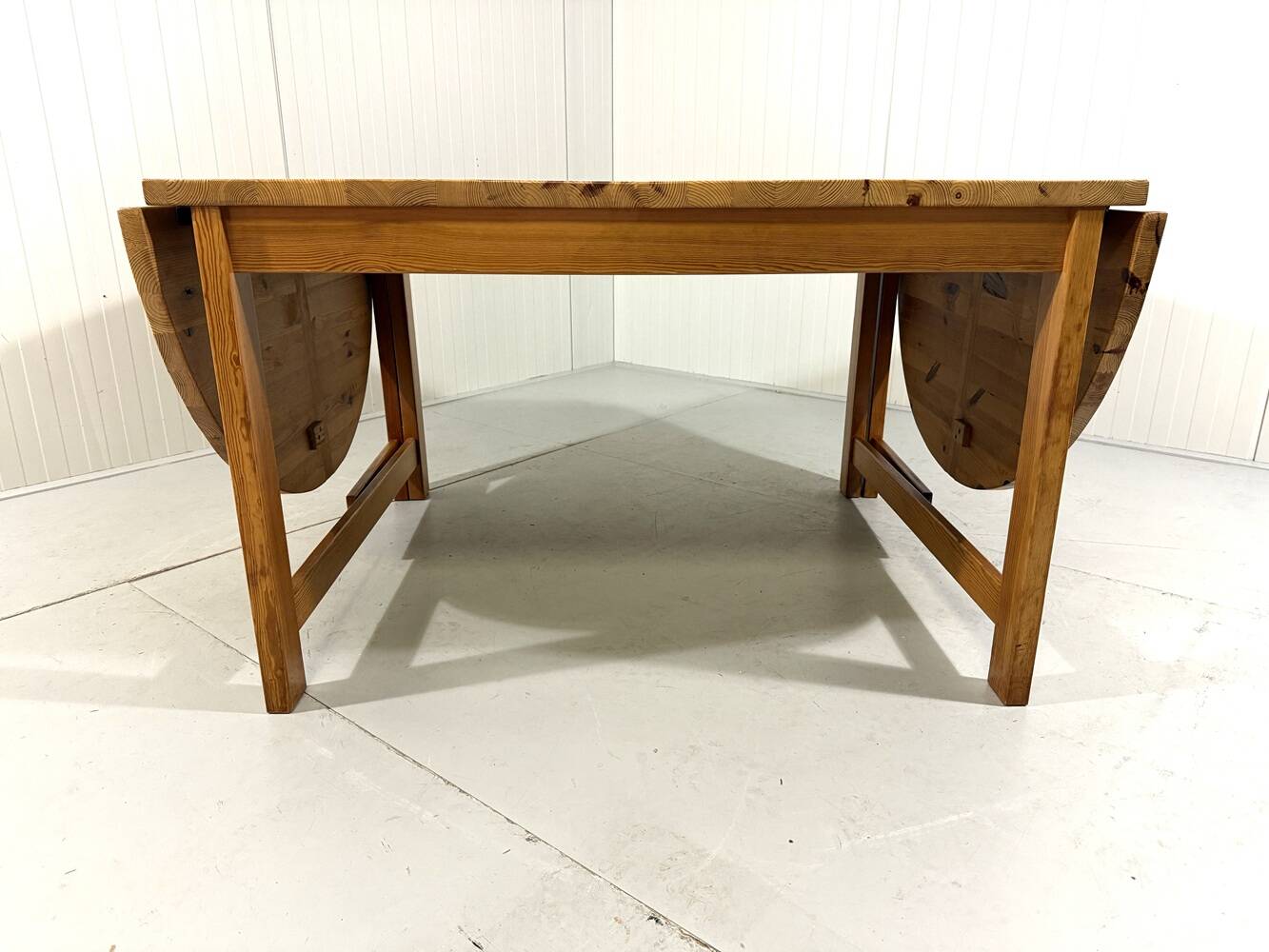 Karin Mobring large drop-ear dining table Ikea 1970-80’s