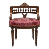 Fauteuil de bureau style louis xvi