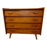 Commode vintage pieds compas