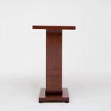Art Deco console table in walnut