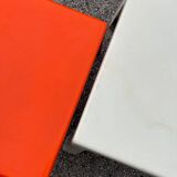 Pair of Space Age fiberglass coffee tables, Circa 1970