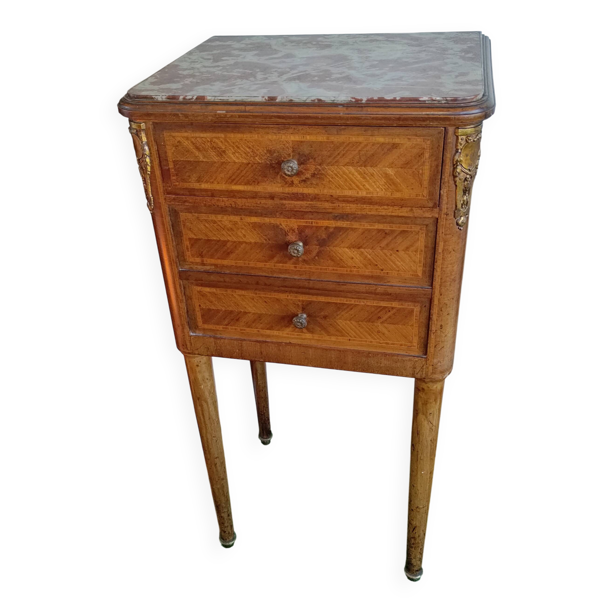 19th-century bedside or side table