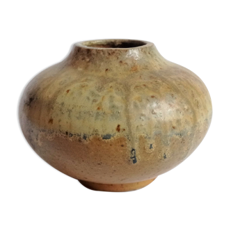 Puisaye sandstone vase by Jacques Lacheny