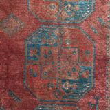 Carpet old Afghan Turkmen 152x230 cm