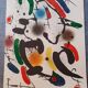 Magnificent original lithograph by Joan Miró, Mourlot-Maeght Paris 1972.
