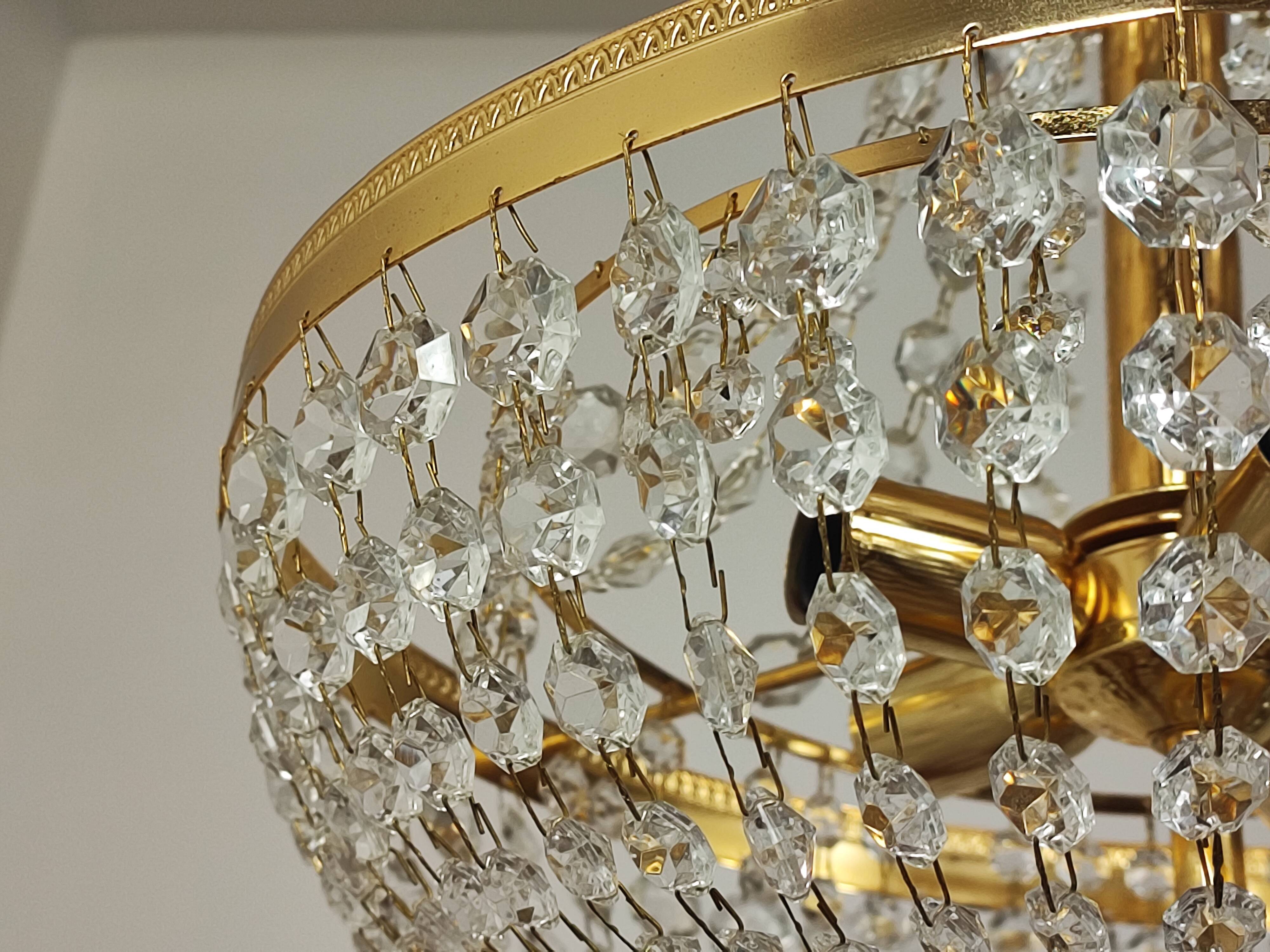 Chandelier with tassels