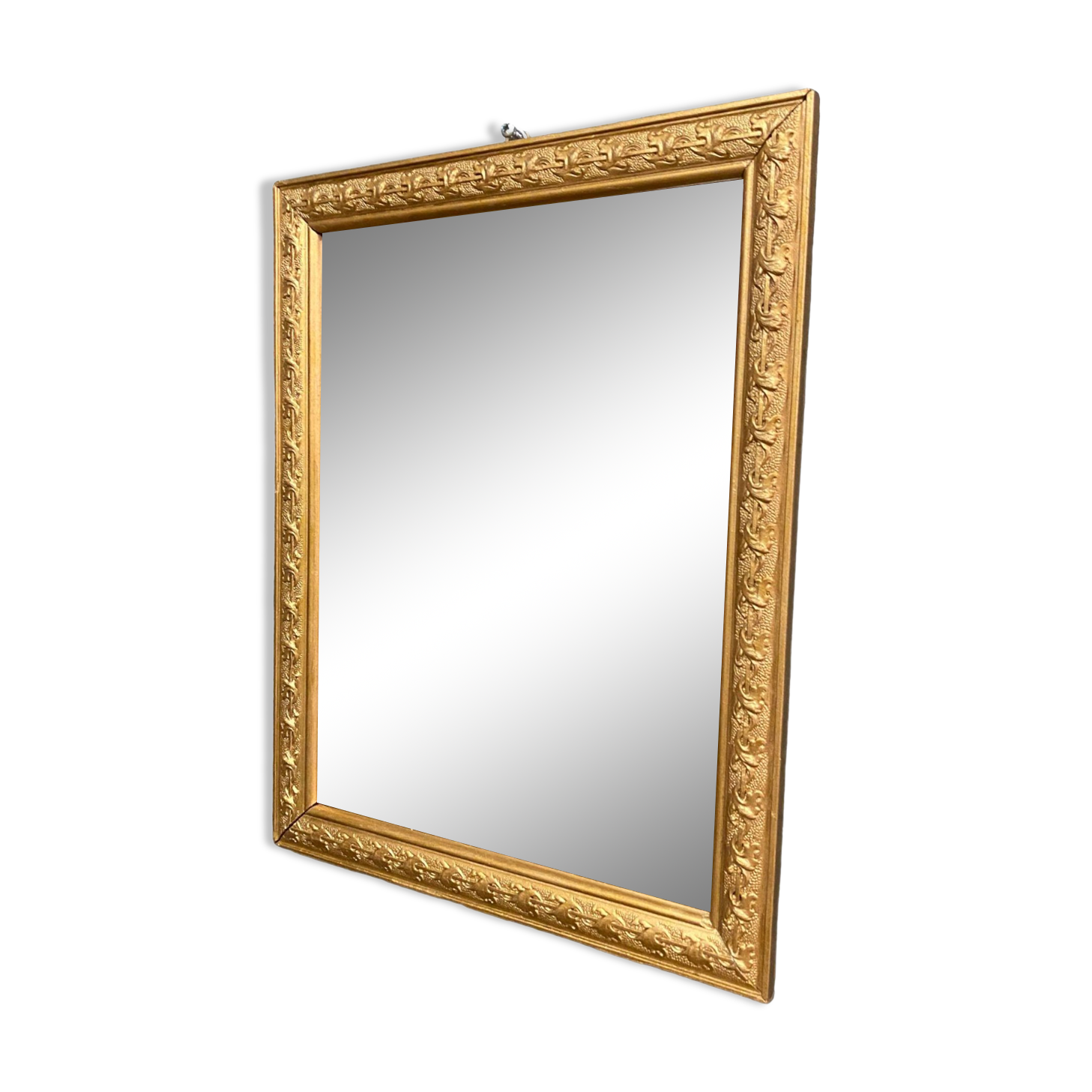 Miroir doré relooké