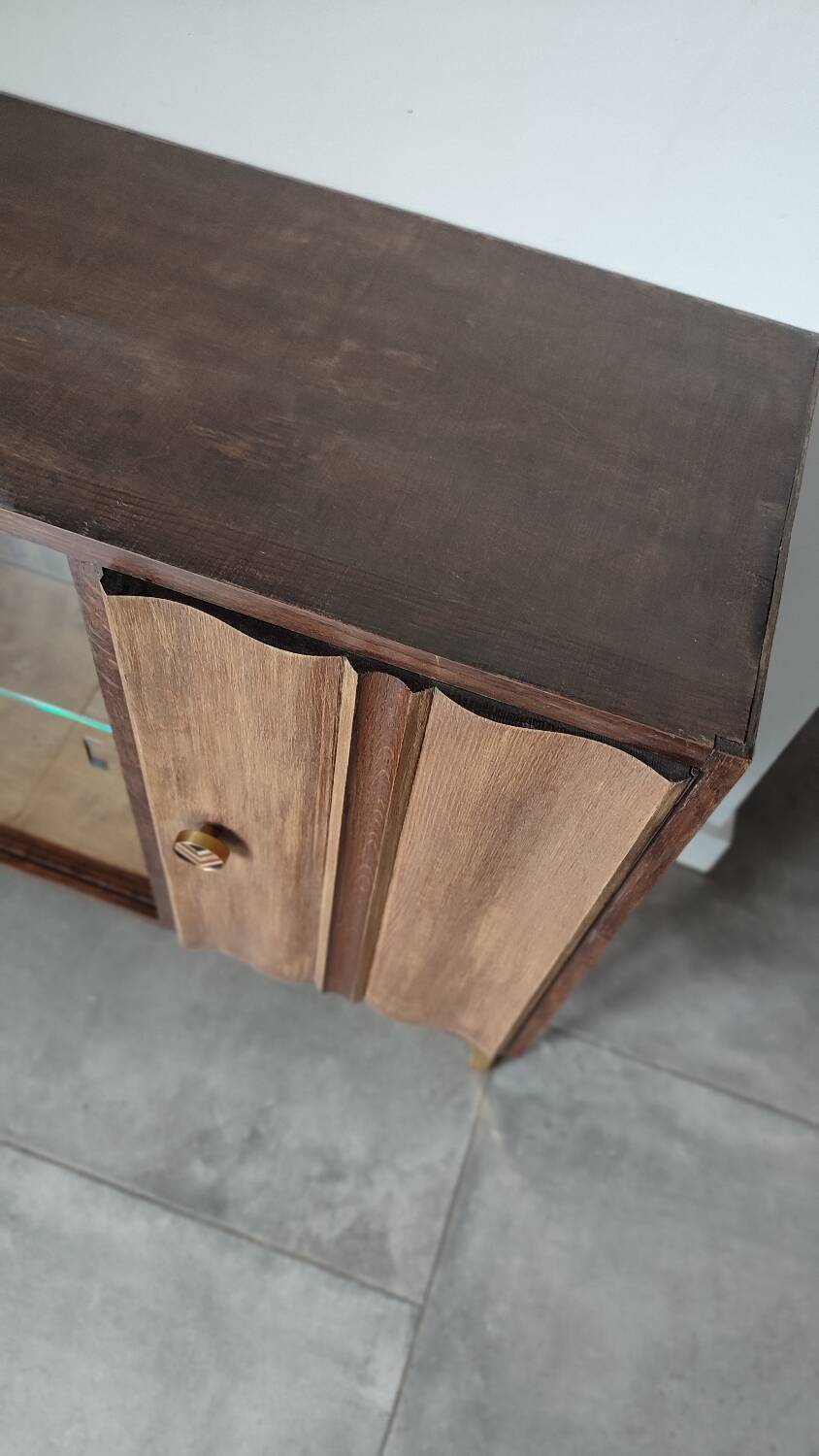 Small solid wood sideboard