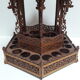 Liquor cellar bandstand wooden cut early XX °