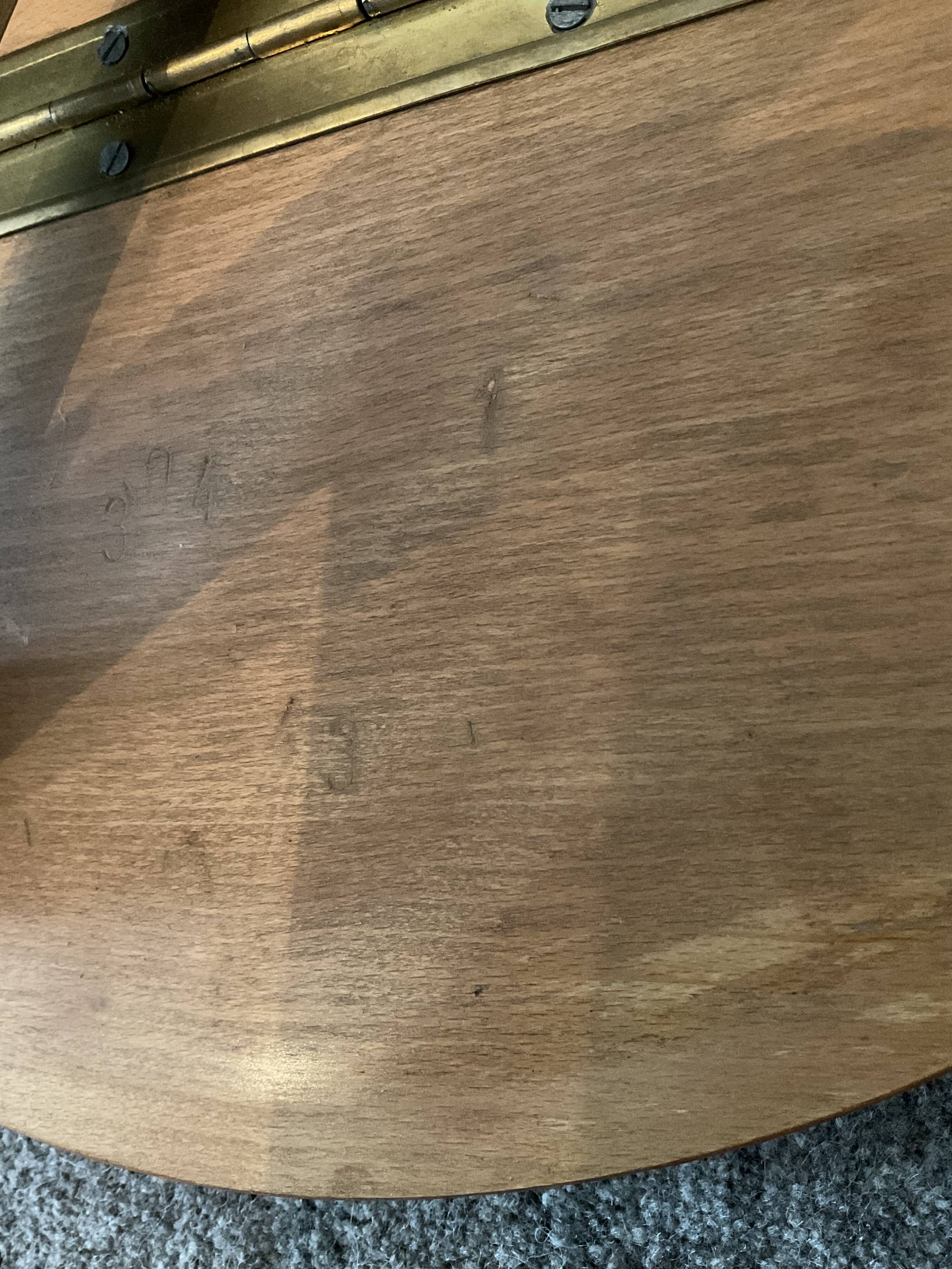 Scandinavian set by Poul Hundevad table and 4 folding teak stools