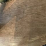 Scandinavian set by Poul Hundevad table and 4 folding teak stools