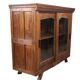 Antique glass-fronted buffet in Burmese teak