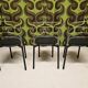 lot de trois chaises Delfina,Italy 80"