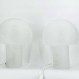 Pair of mushroom table lamps by Peil & Putzler, 1970s