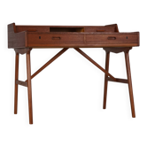 Danish teak desk, Model 64, by Arne Wahl Iversen for Vinde Møbelfabrik, 196