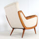Armchair 'Uffenheim' - fully restored - mid century modern