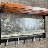 Scandinavian coat rack from the 60s