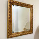 Magnificent antique mirror in neoclassical style.