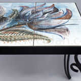 Wrought iron table