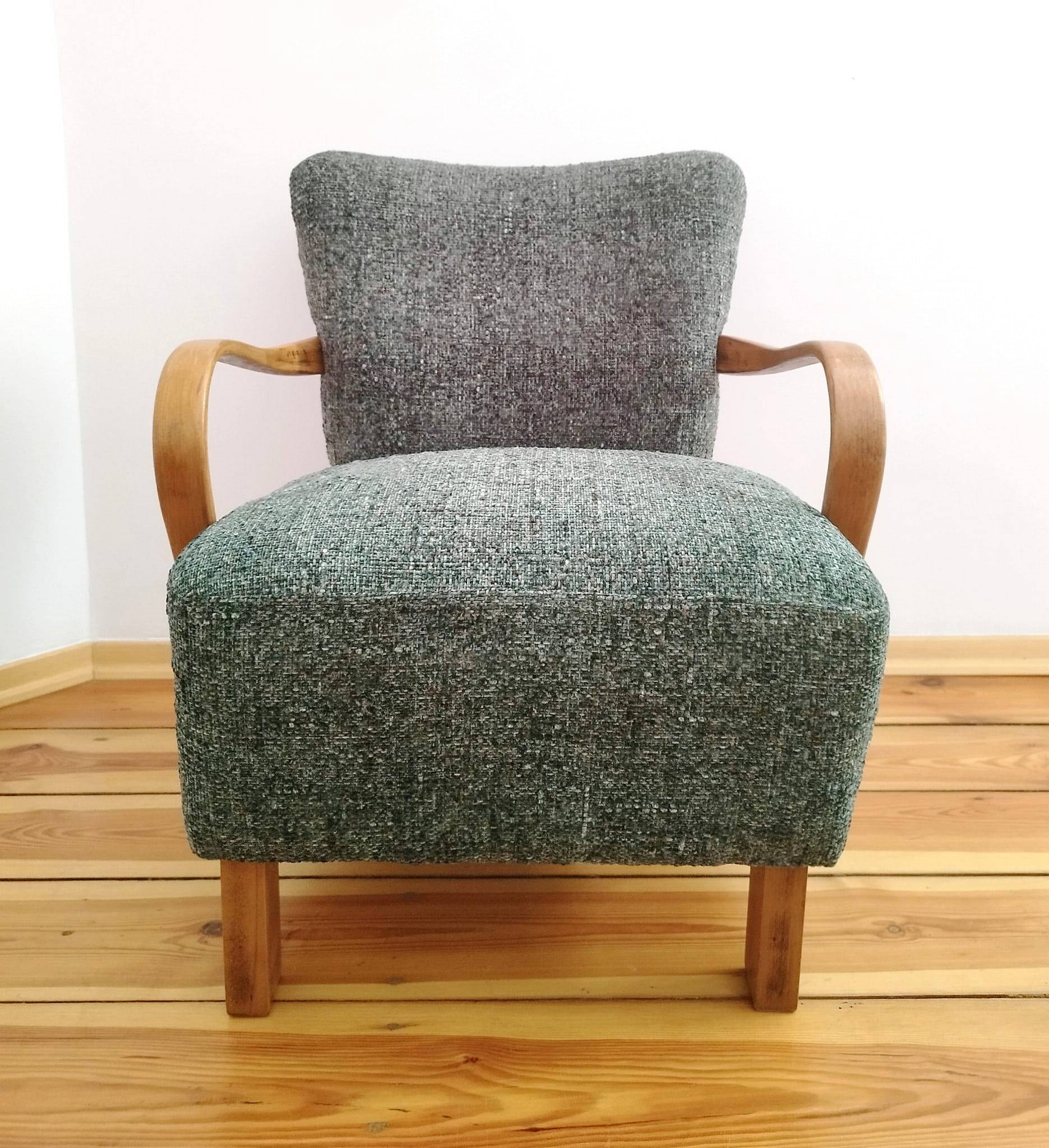 H 237 Armchairs by J. Halabala for Up Závody, Czechoslovakia, 1960s, Set of 2