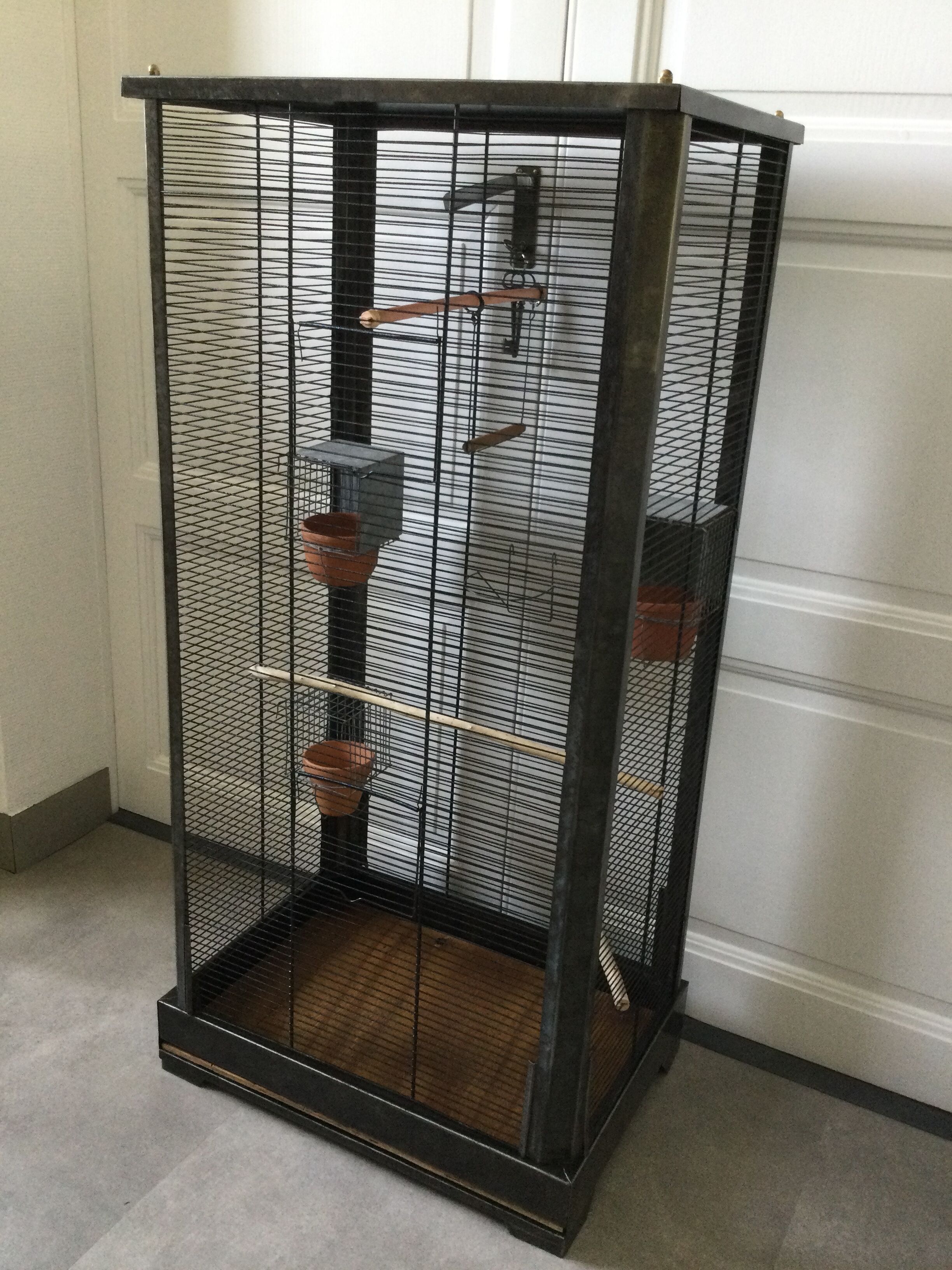 Bird cage, restored